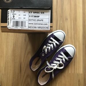 Purple Converse